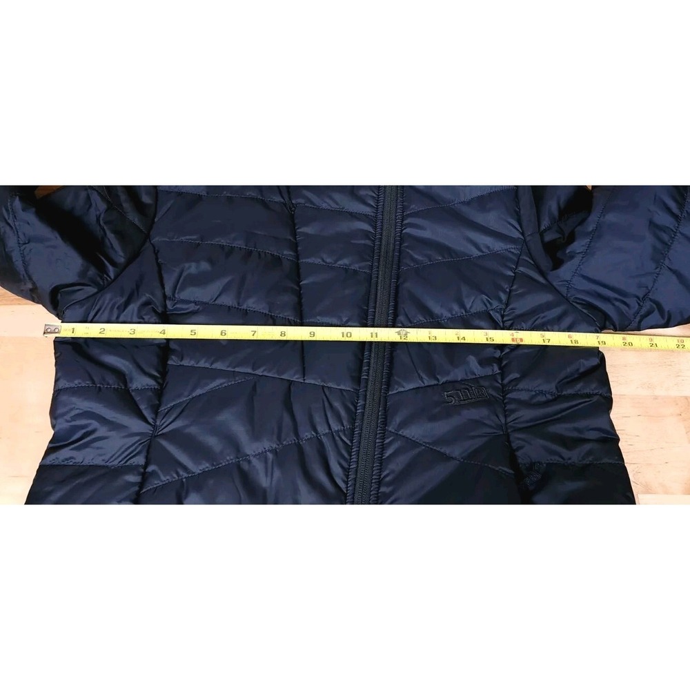 5.11 Tactical Jacket Peninsula Insulator Full Zip Primaloft Blue Womens Small - Picture 10 of 10